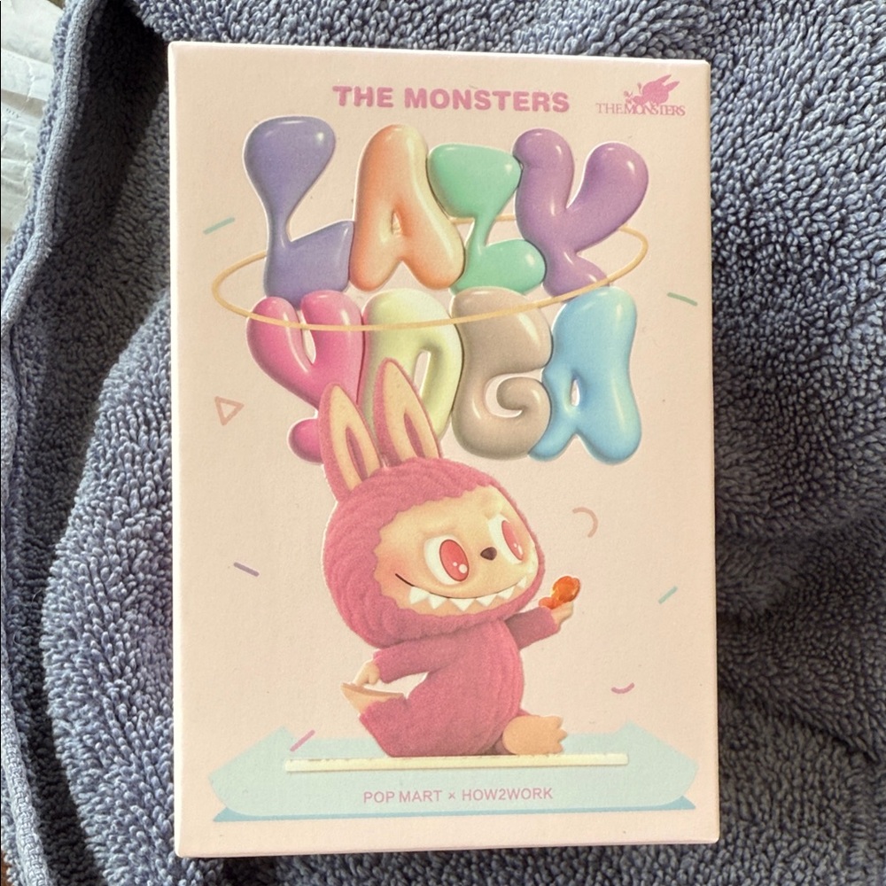 Pop Mart The Monsters Lazy Yoga Figure - Pink